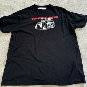 Men’s Off White black tee